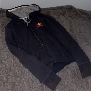Ver worn Red Bull zip up hooded sweatshirt Sz small